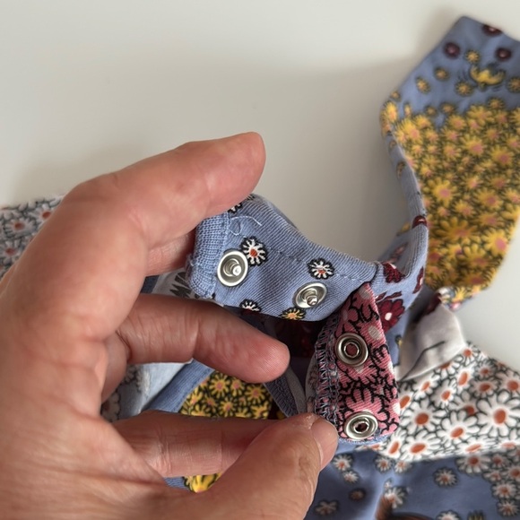 Baby’s Long Sleeve Cotton Dress with Moomin Characters 3-6 mos - Picture 3 of 7